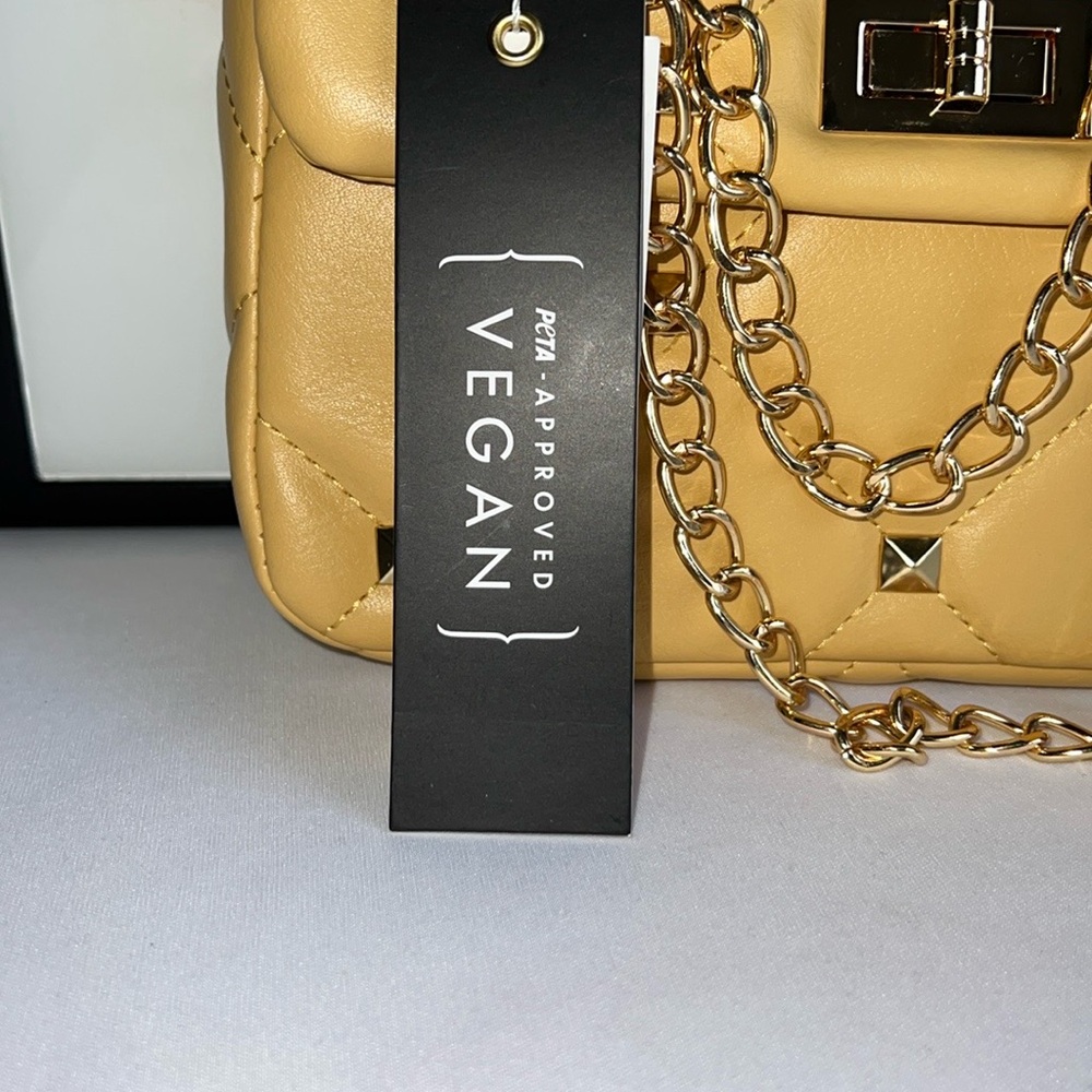 Isabelle Vegan leather Studded Crossbody Bag - Picture 10 of 16
